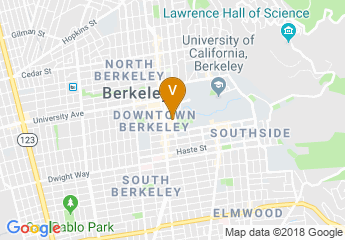map of David Brower Center