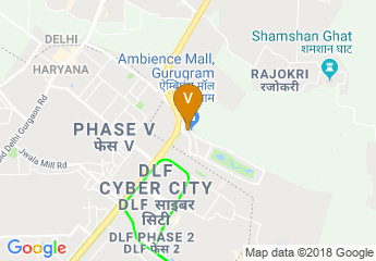 map of The Leela Ambience Gurugram Hotel & Residences