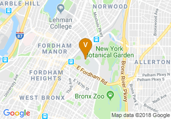 map of Fordham University