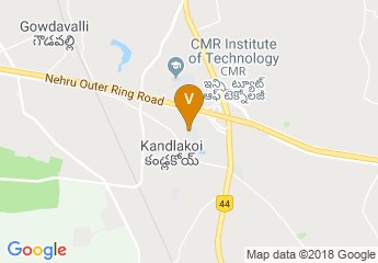 map of CMR Technical Campus