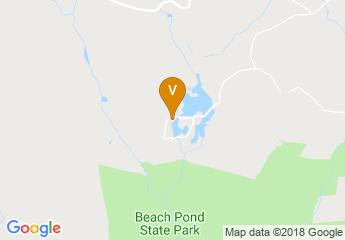 map of Whispering Pines Conference Center