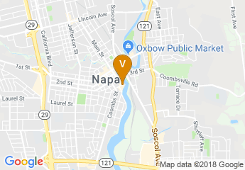map of Napa River Inn