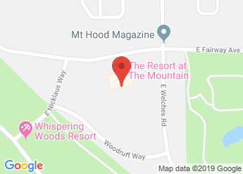 map of The Resort at The Mountain