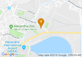 map of Hilton Alexandria Green Plaza