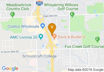map of Embassy Suites by Hilton Detroit Livonia Novi
