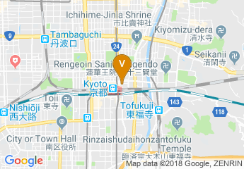 map of Mielparque Kyoto