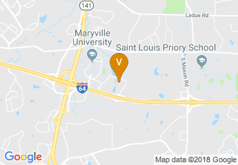 map of Marriott St. Louis West