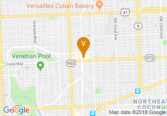 map of Hotel Colonnade Coral Gables, a Tribute Portfolio Hotel
