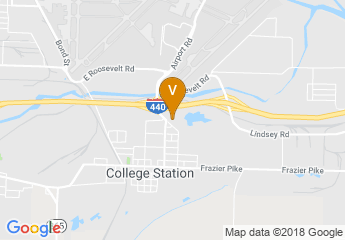 map of Holiday Inn Little Rock Airport