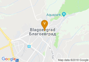 map of American University in Bulgaria - Main Building