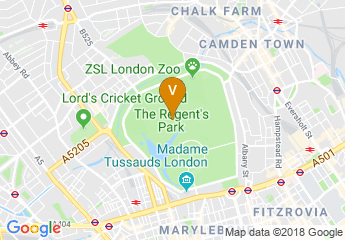 map of The Regent's Park