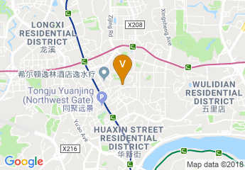 map of Hyatt Regency Chongqing Hotel
