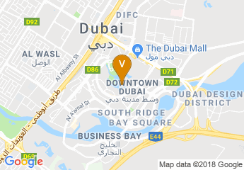 map of The Palace Downtown Dubai