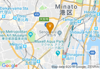 map of Sheraton Miyako Hotel Tokyo