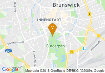 map of Steigenberger Parkhotel Braunschweig