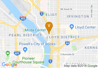 map of Moda Center