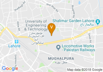 map of University of Engineering & Technology
