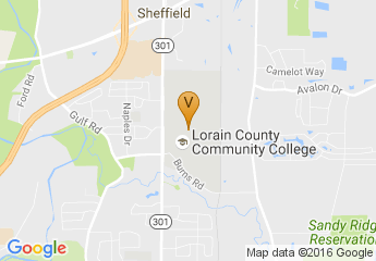 map of John A. Spitzer Conference Center Lorain County Community College