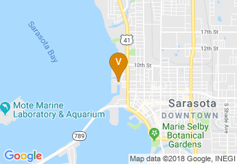 map of Hyatt Regency Sarasota