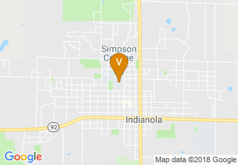map of Simpson College