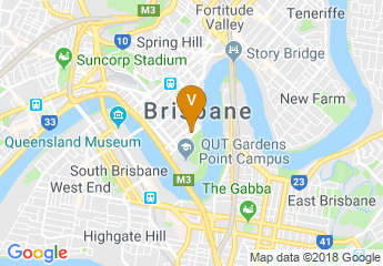 map of Royal On The Park Hotel Brisbane