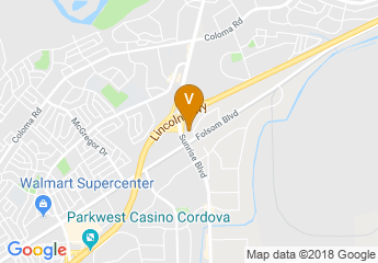 map of Sacramento Marriott Rancho Cordova