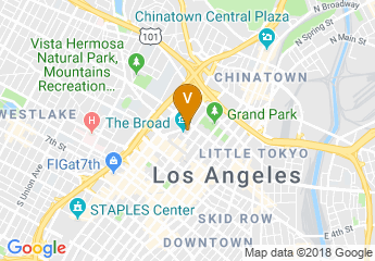 map of Walt Disney Concert Hall