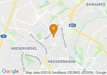 map of relexa hotel Frankfurt/Main