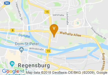 map of Donau-Einkaufszentrum
