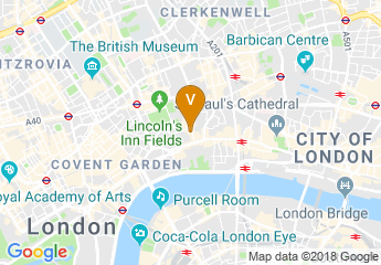 map of The Law Society