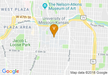 map of University of Missouri-Kansas City
