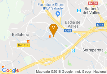 map of Autonomous University of Barcelona