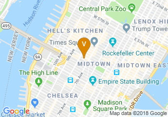 map of Hilton Times Square