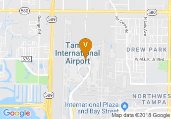 map of Tampa Airport Marriott