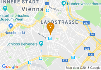 map of Imperial Riding School Renaissance Vienna Hotel