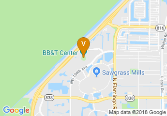 map of BB&T Center