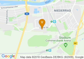 map of Sheraton Frankfurt Congress Hotel