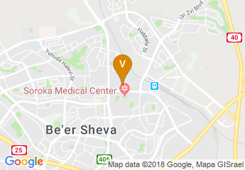 map of Ben-Gurion University of the Negev