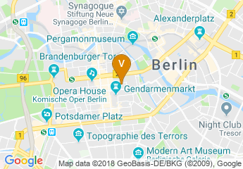 map of Hotel de Rome
