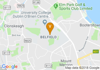 map of University College Dublin