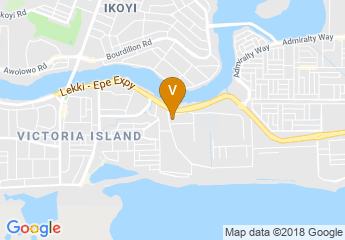 map of Four Points by Sheraton Lagos