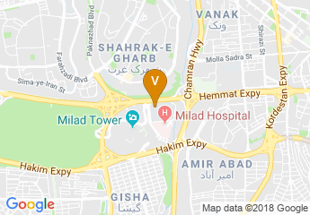 map of Razi Conference Center