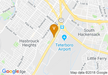 map of Holiday Inn Hasbrouck Heights-Meadowlands
