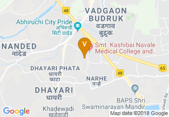 map of Sinhgad Institute Of Management And Computer Application Pune
