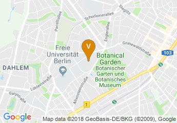 map of Konrad Zuse Center for information Technology Berlin