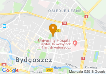 map of Kazimierz Wielki University