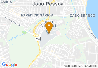 map of Federal University of Paraiba