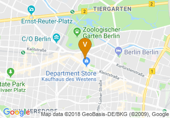 map of Crowne Plaza Berlin City Centre
