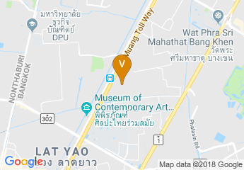 map of Rama Gardens Bangkok