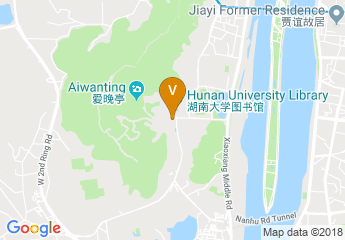 map of Hunan University